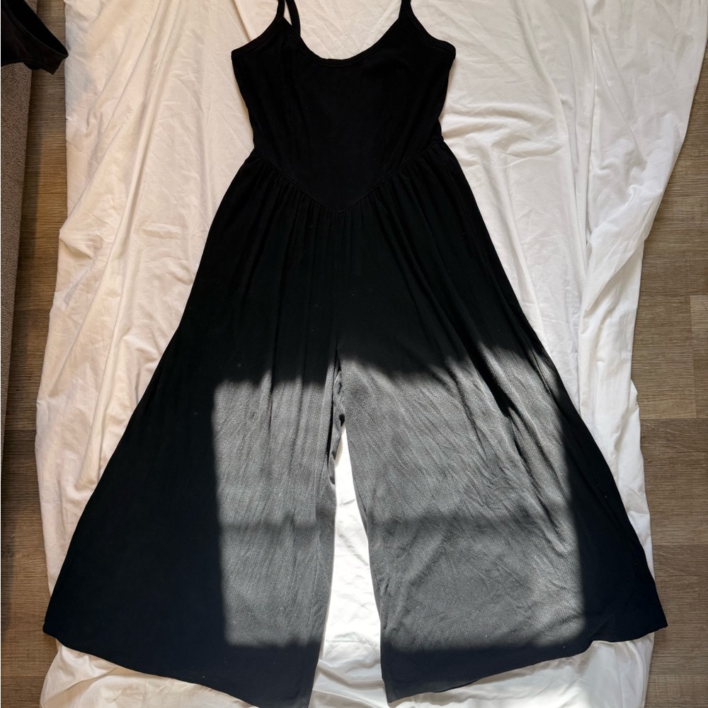 Torrid Black Wide-Leg Jumpsuit